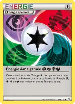 Énergie Amalgamée GrassFirePsychicDarkness