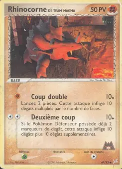 Rhinocorne de Team Magma