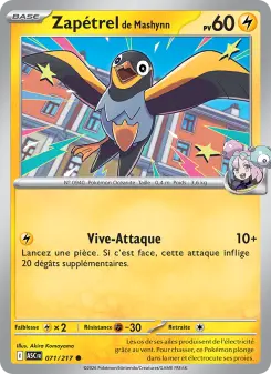 Zapétrel de Mashynn