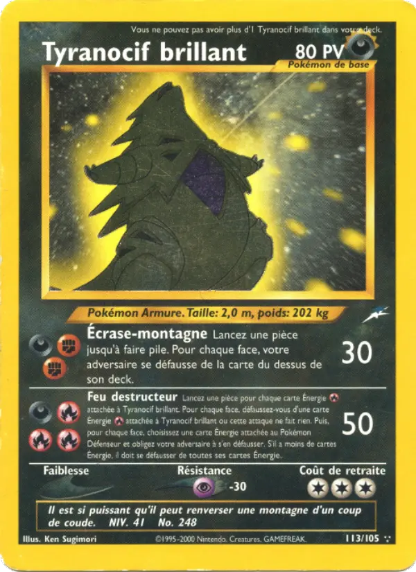 Tyranocif brillant