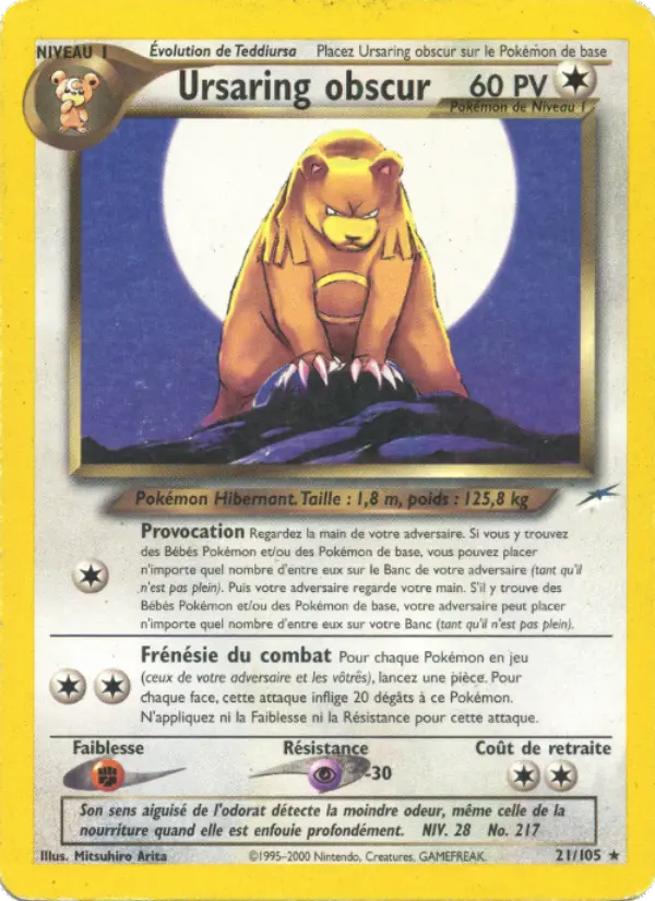 Ursaring obscur