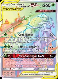 Cancrelove et Mouscoto GX