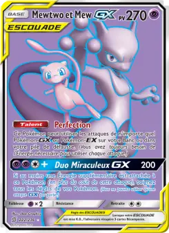 Mewtwo et Mew GX