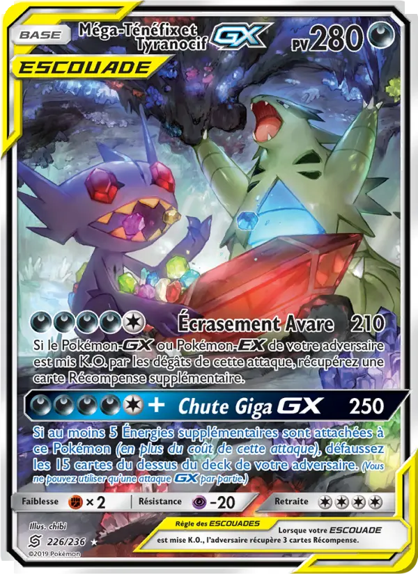 Méga-Ténéfix et Tyranocif GX