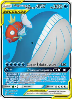 Magicarpe et Wailord GX