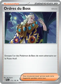 Ordres du Boss
