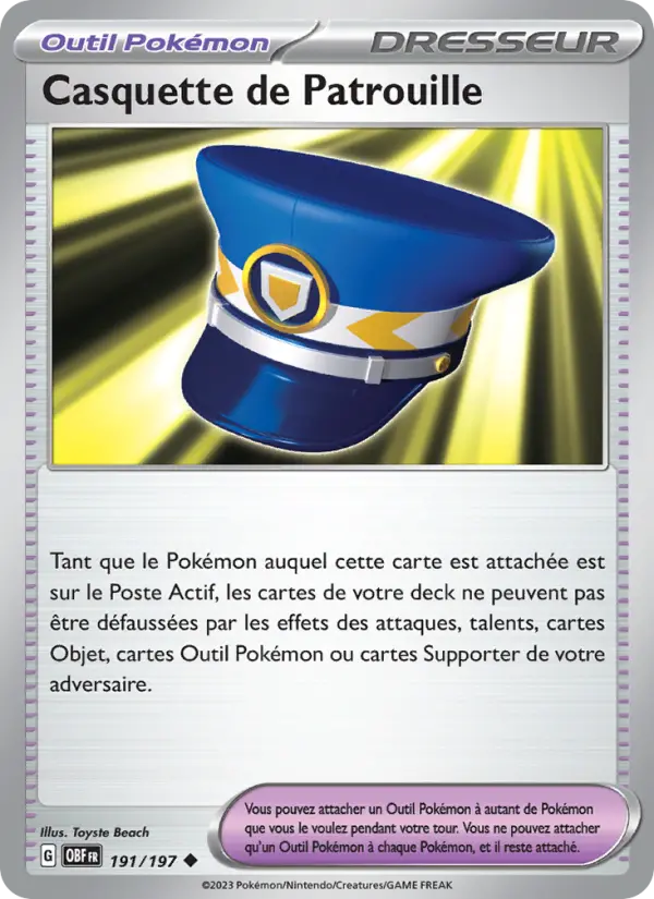 Casquette de Patrouille