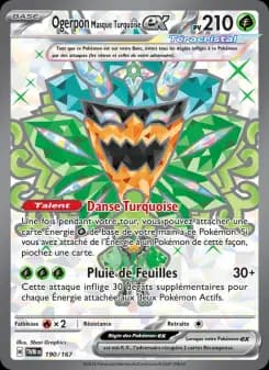 Ogerpon Masque Turquoise-ex
