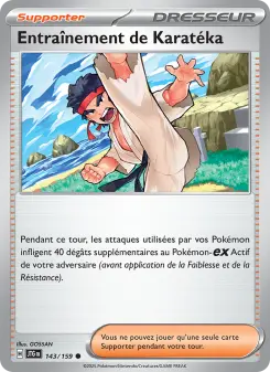 Entraînement de Karatéka