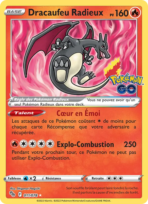 Dracaufeu Radieux