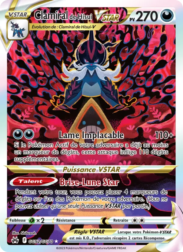 Clamiral de Hisui VSTAR