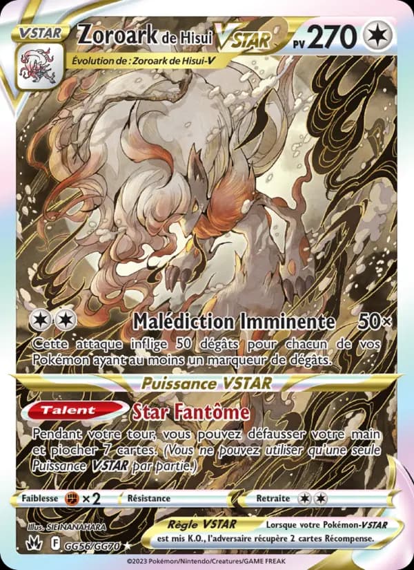 Zoroark de Hisui VSTAR