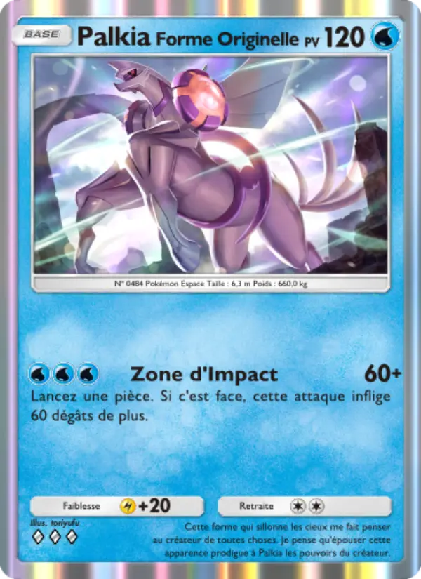 PalkiaForme Originelle