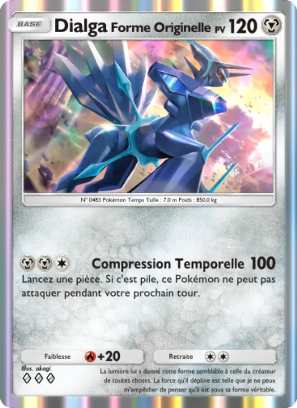 DialgaForme Originelle