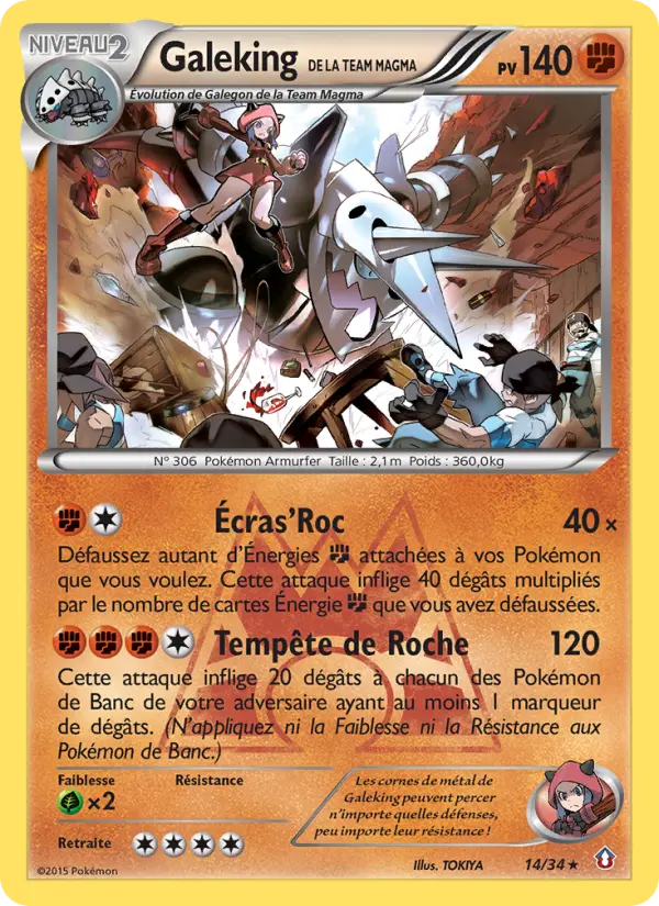Galeking de la Team Magma
